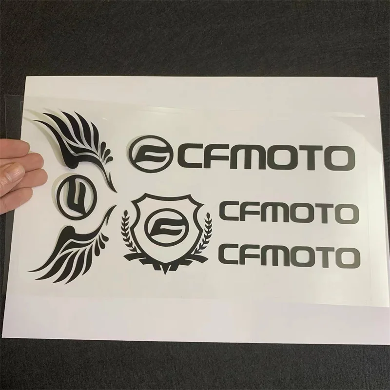 Motorcycle Sticker Reflective Vinyl For CFMOTO 150NK 400NK 650NK 250SR 450SR MT GT Side Strip Helmet A Set 30*15cm Sticker Refit