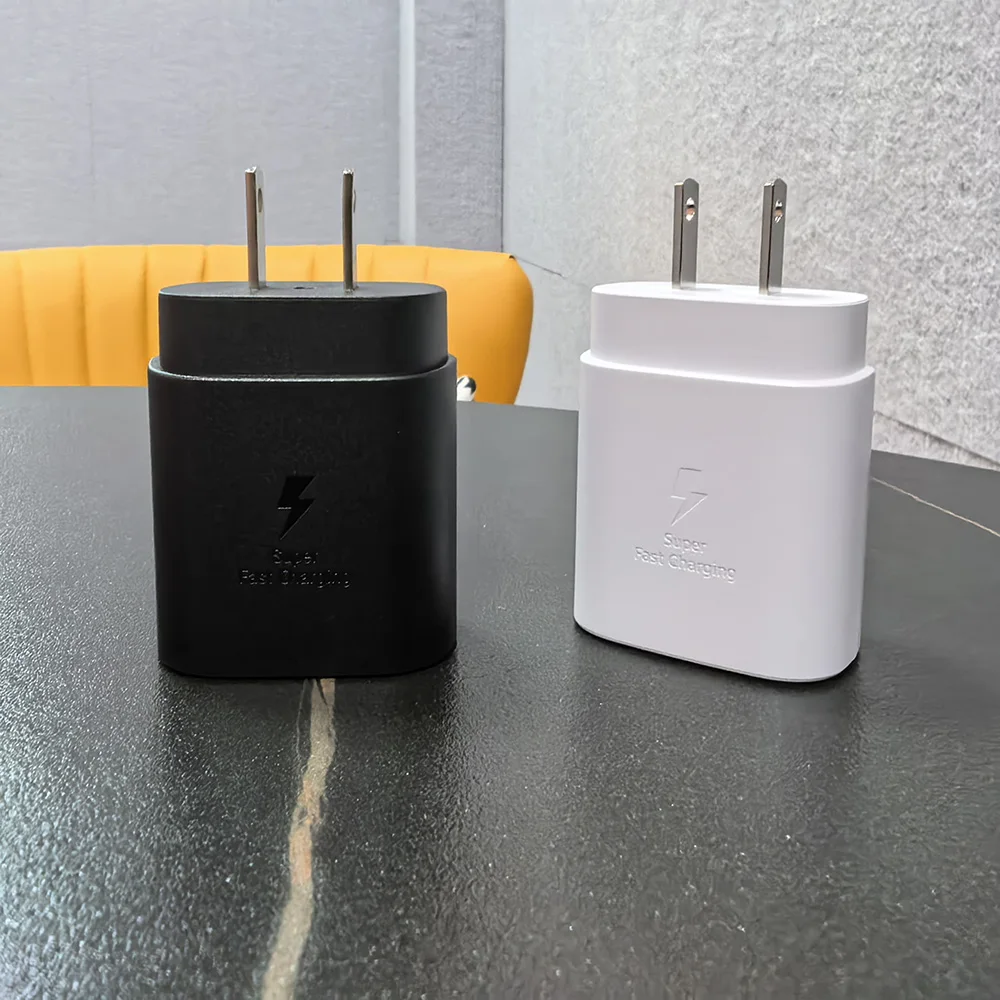 25W Fast Charger US Adapter For Samsung Galaxy S25 S24 Ultra Plus FE S23 S22 A 06 16 26 36 56  Fold FLip 6 5 4 1.8M Type C Cable