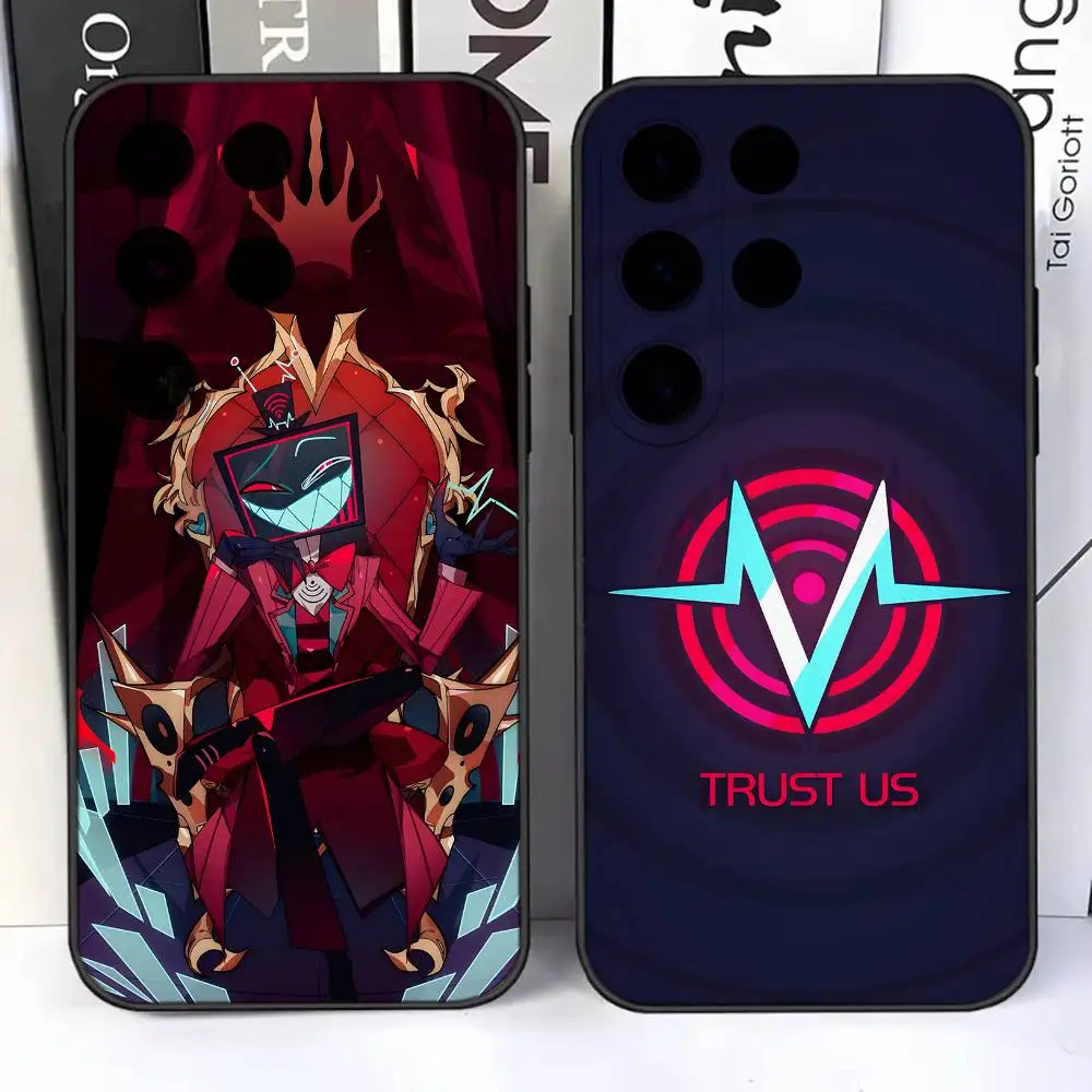 

H-HazbinS Hotel VOX Trust Us Phone Case For Samsung S25,S24,Ultra,S20,S30,Plus,S22,S23,Ultra,Plus,5G Slim Fit Dustproof