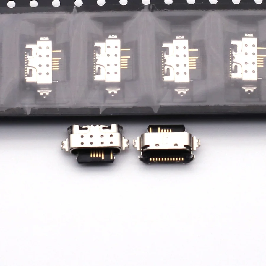 10-50PCS Type-C USB Charging Port For TCL 20SE T671H/20 5G T781K T781H/20L T774H/20S T7730 Dock Plug Charger Connector