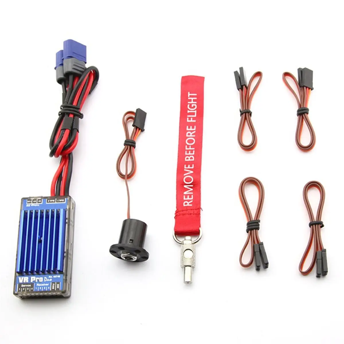 【Power Supply】 VR Pro DUO High Current Linear Regulators High Current Output for 100CC Engine FPV RC Airplane Model