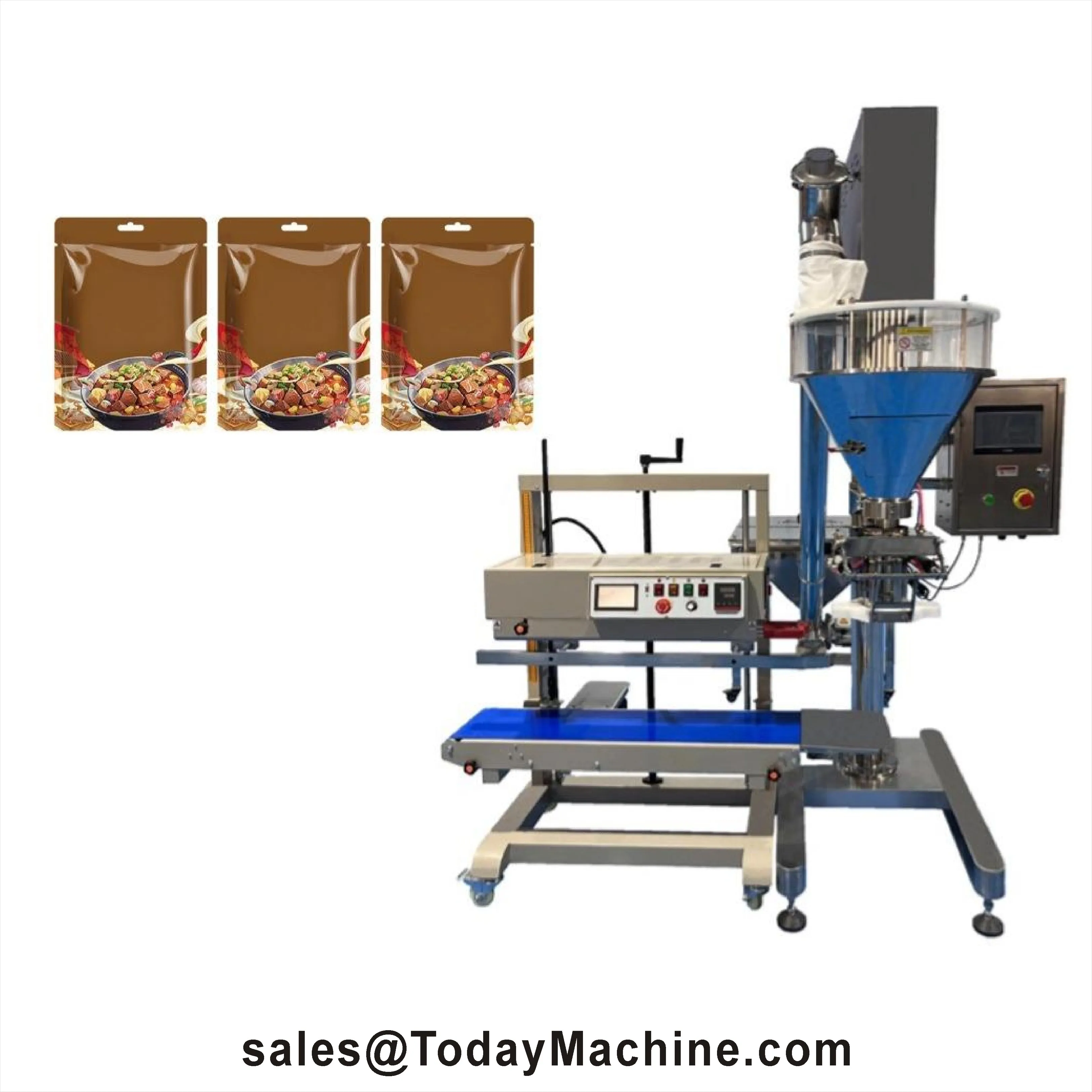 

Automatic 10kg 20kg 25kg talc powder filling packaging machine big bag powder dosing filling machine