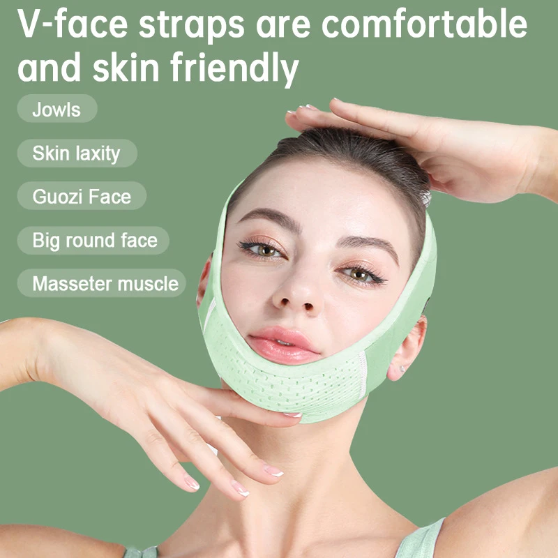 Face Slimming Strap Reduce Double Chin Lift V Face Stickers Anti Bandage For Face Strap Belt Mask Lift Oval Mask Face