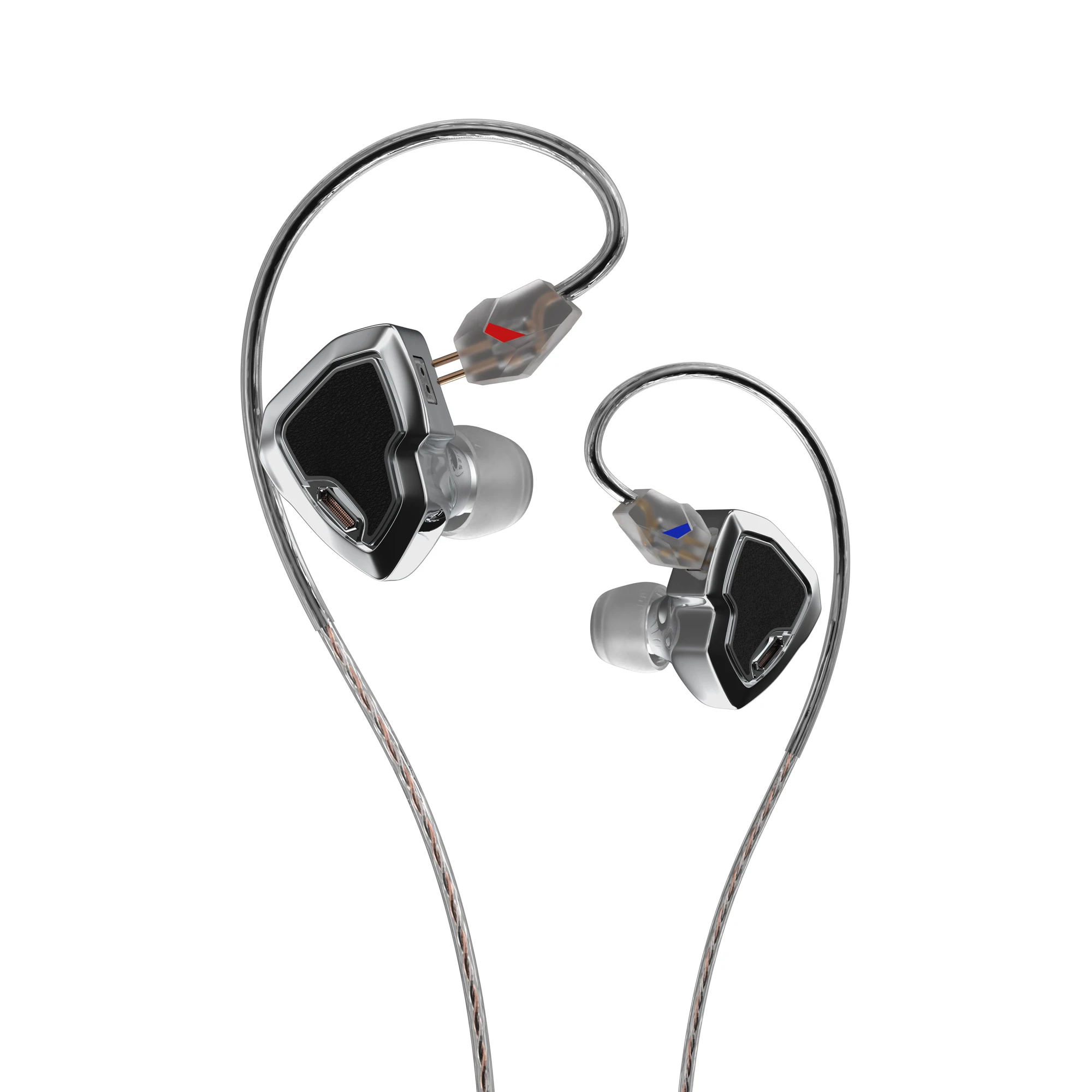 HIDIZS MS2 PRO 1BA + 1DD 하이브리드 HiFi 이어폰 형 모니터 이어폰 고해상도 오디오 IEM 0.78mm 유선 음악 이어 버드