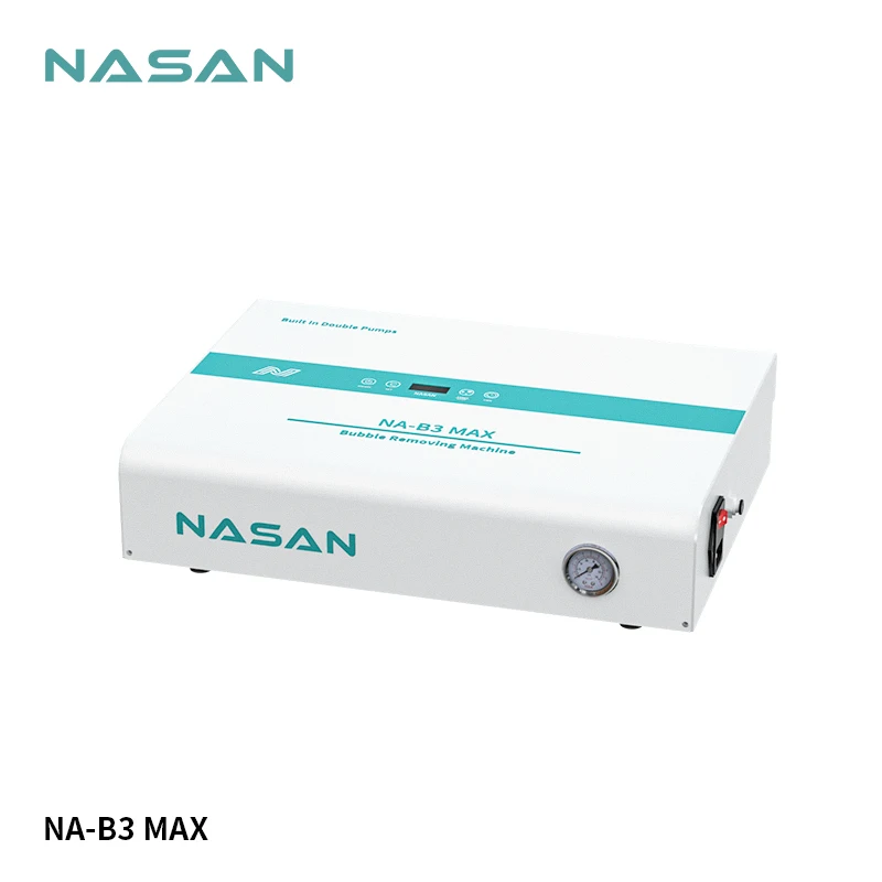 NASAN NA-B3MAX Air Bubble ลบเครื่อง15นิ้ว OCA หน้าจอ Debubble เครื่องในตัว Air Compressor