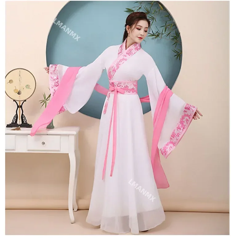 Ancient Chinese Costume Fairy Cosplay Hanfu Dress for Women Vintage Tang Suit Hanfu Noble Princess Costume Folk Dance National