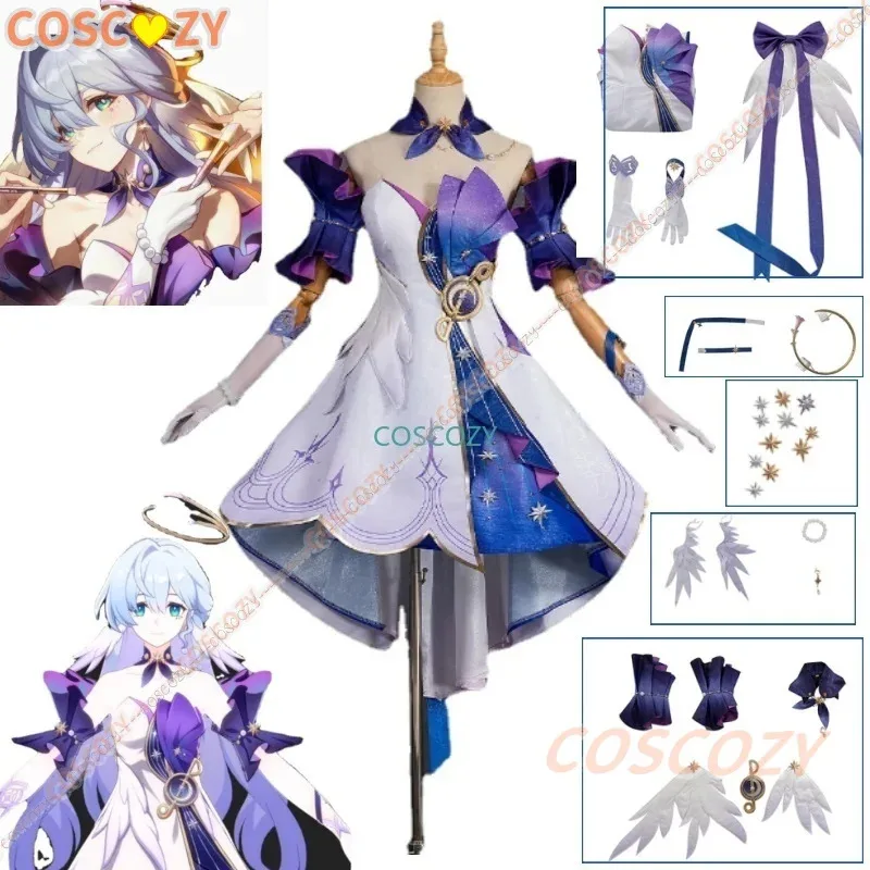 Robin Cosplay Costume jeu Honkai: Star Rail Costume belle robe uniforme chapeaux ensemble complet Halloween fête jeu de rôle Cos nouveau