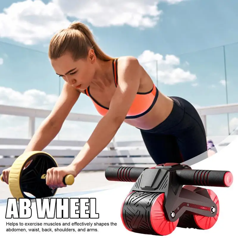 Abdominal Muscles Fitness Wheel Training Slimming Fitness Abs Roller Bodybuilding Abdominal Roller Wheel Belly Workout Equipment