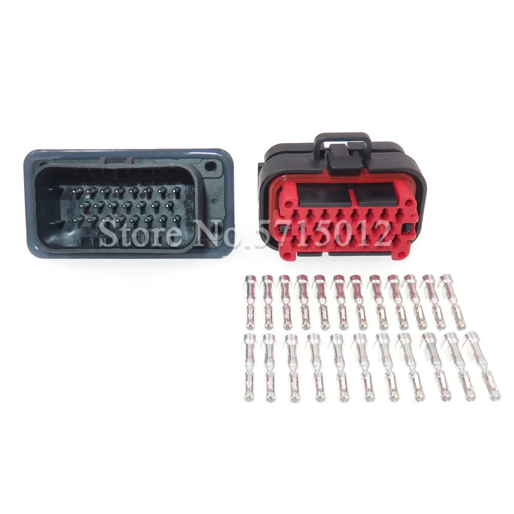 

23 Hole 770680-1 776228-1 Tyco Automotive Waterproof Female AMP Sealed Connector With Crimp Terminals