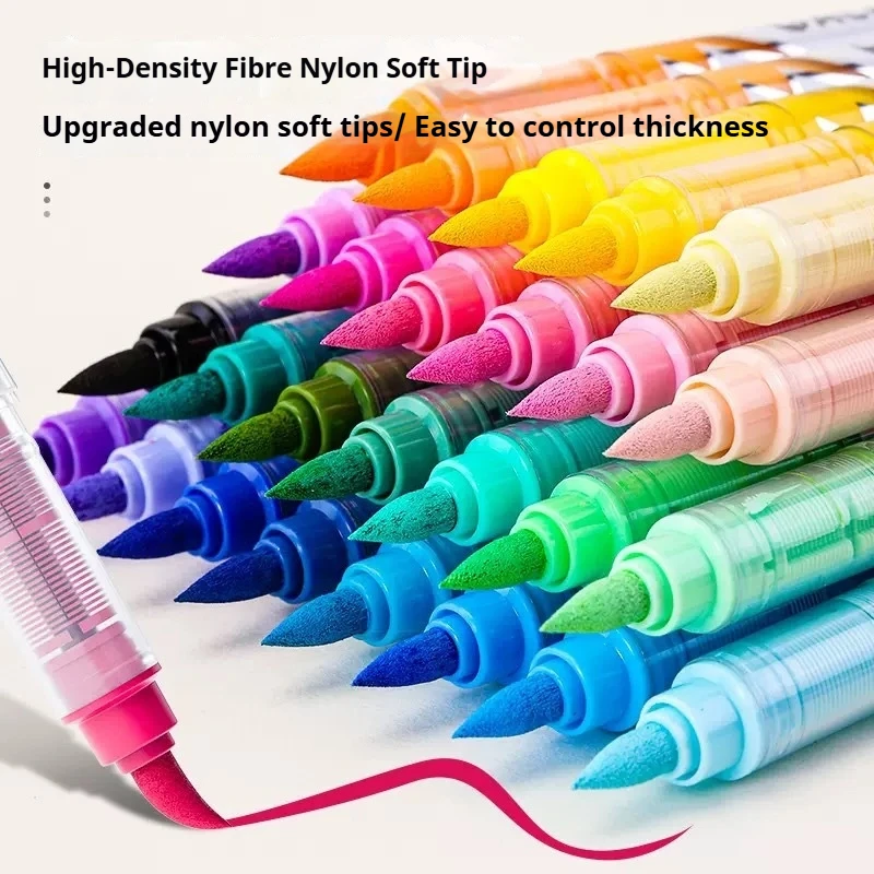 

24/36/48colors Set Acrylic Paint Art Marker Pen Rock Painting for Kids Graffiti Stones Ceramic Glass Wood DIY Crafts Art Supplie