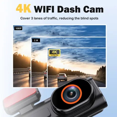 Jimi JC261P 4G Bilkamera Med Livestream ADAS HD Dubbla Kameror GPS Wifi Hotspot Multilarm DVR Dash Cam Gratis Plattform 10 best sales HD-bil-DVR - №7
