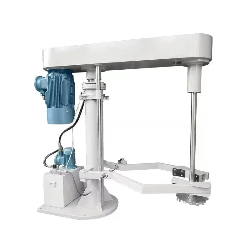 Hydraulic Lift Mixer High-speed Mixing Machine Paint Dispersion Machine Pigment and Ink Disperser. Chemical Mixing Machine