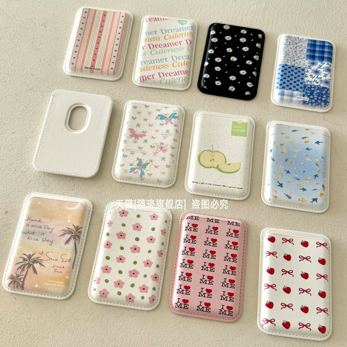 Phone Accessories Useful - เคสกระเป๋าสตางค์ Magsafe สไตล์เกาหลี Y2K สำหรับ iPhone