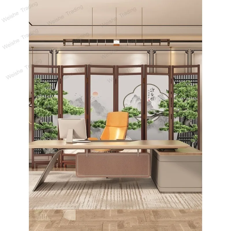 

Chinese solid wood screen partition living room shelter folding mobile bedroom home hotel office