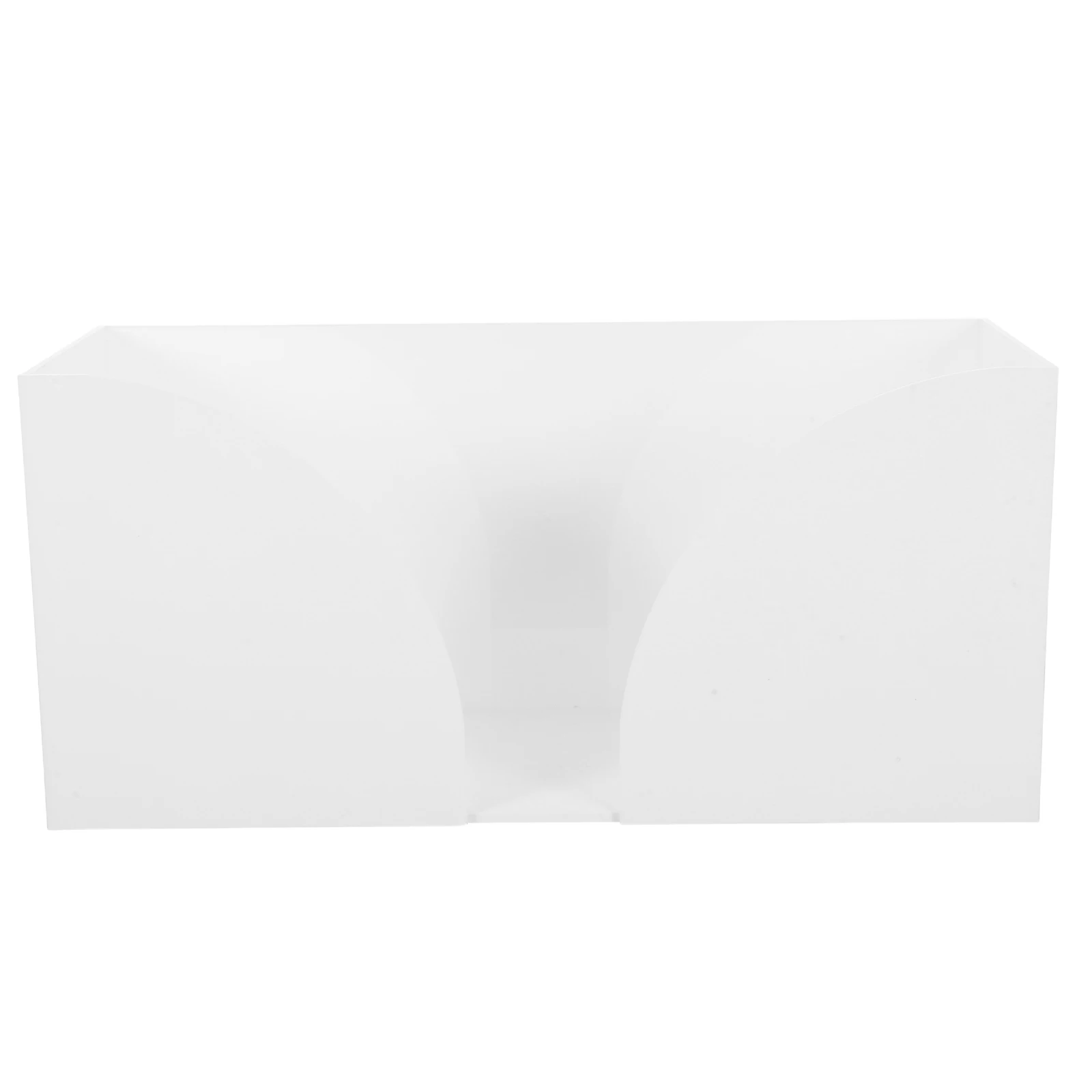 

Paper Towel Dispenser Table Tissue Facial Holder Tissues Storage Sucker for Bathroom White Kitchen Napkin