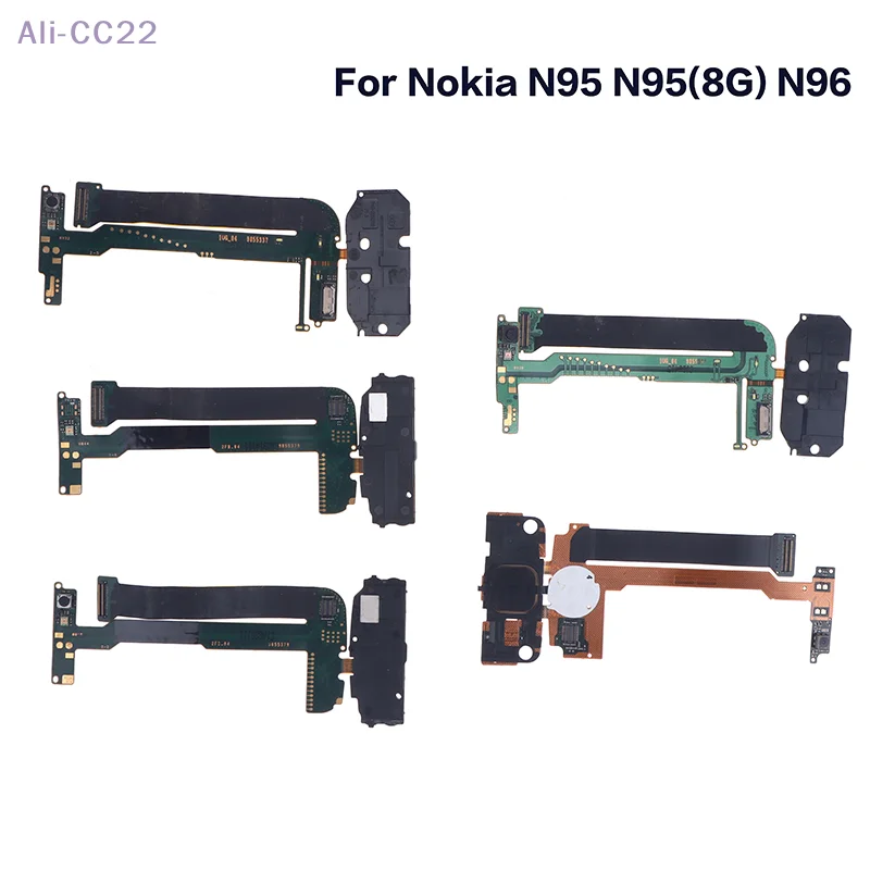 {CC22} Phone Housing Screen Motherboard Connection Flex Cable With Front Camera For N95 N95(8G) N96 Replacement Parts