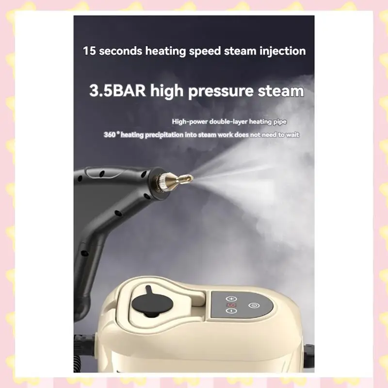 

AB51 Портативная пароочистительная машина 1500 Вт, пароварка высокого давления, температура, дезинфекция, струйная стиральная машина под давлением, вилка европейского стандарта A