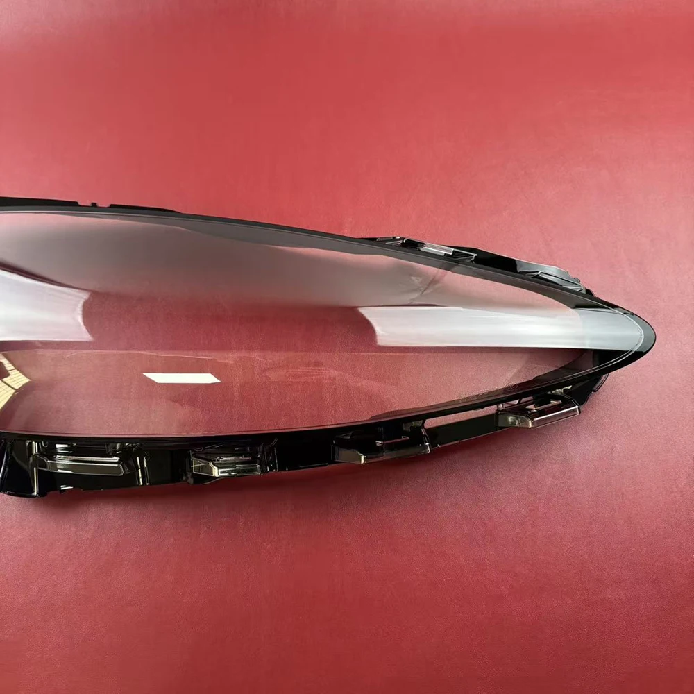 ل Xiaomi SU7 2024 سيارة كشافات غطاء شفاف عاكس الضوء قناع حالة المصباح قذيفة شبكي استبدال غطاء العدسة الأصلية