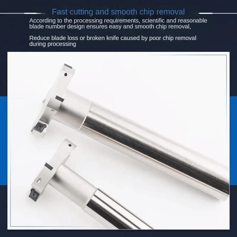 CNC T-groove milling cutter Rod HTS series slotting three sided milling cutter Rod T-shaped milling cutter shank Slot width 5mm