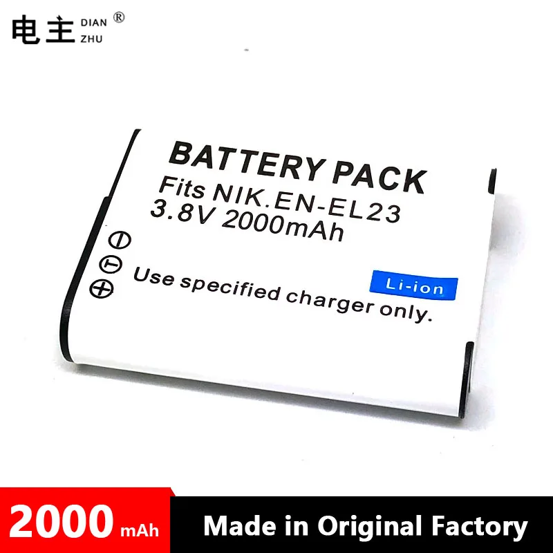 EN-EL23 ENEL23 EN EL23 Battery Charger For Nikon COOLPIX B700 P900s P900 P610s P610 P600 S810c Digital camera