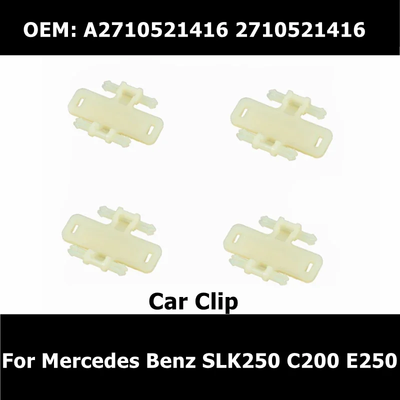 2710521416 Car Clip Body Side Lower Decor Moulding Trim Positioner Clips for Mercedes Benz SLK250 C200 E250 A2710521416