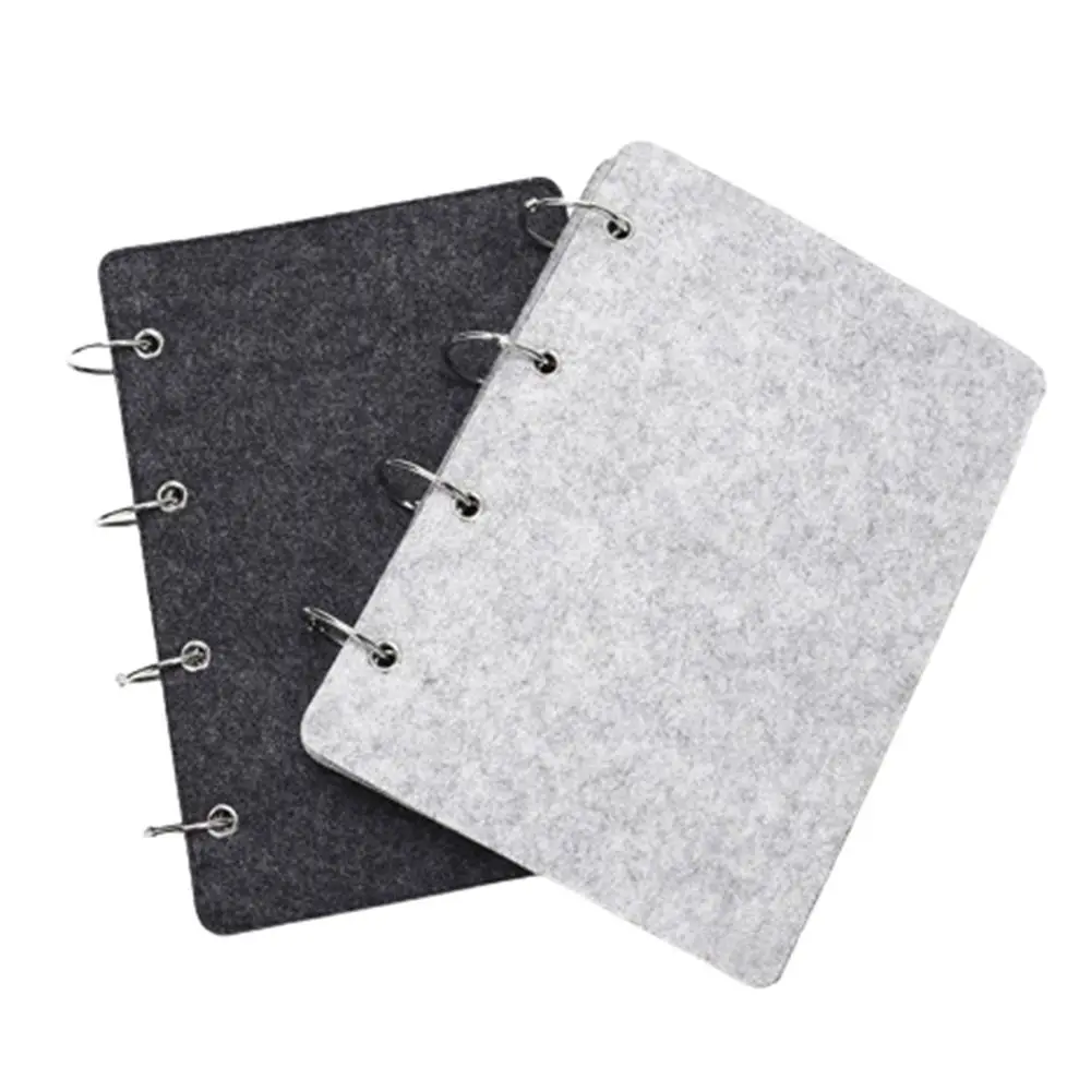 Foldable Book Design Felt Jewelry Storage Book Space Saving Multi-layer Earring Storage Bag Portable Waterproof