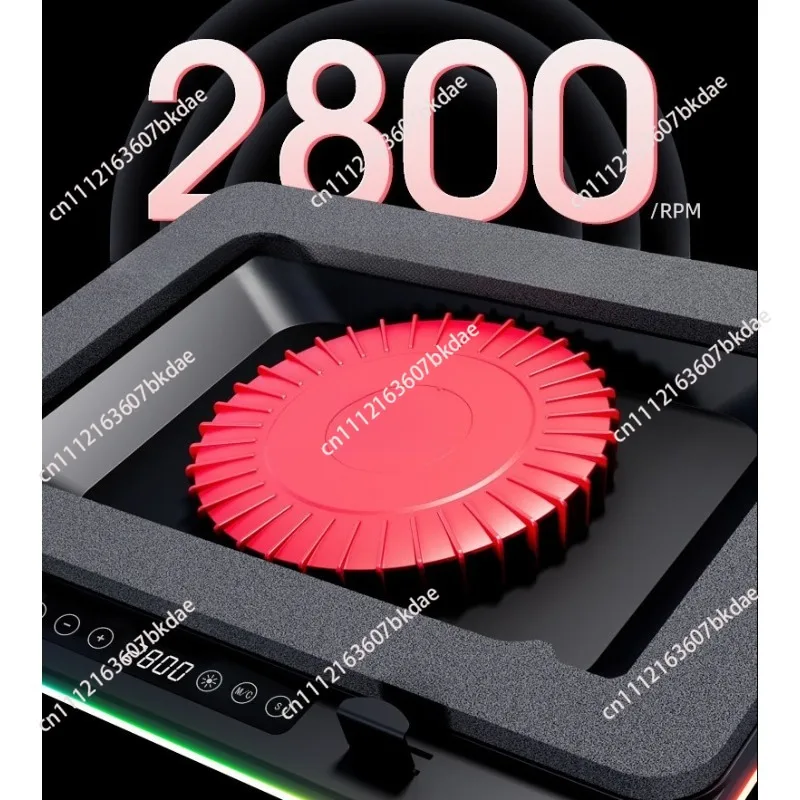 New 600 Pressure Air Type Notebook Radiator Air Cooled 14CM Fan Dust Proof Base Bracket 36W Power Supply For 18 Inch Laptop