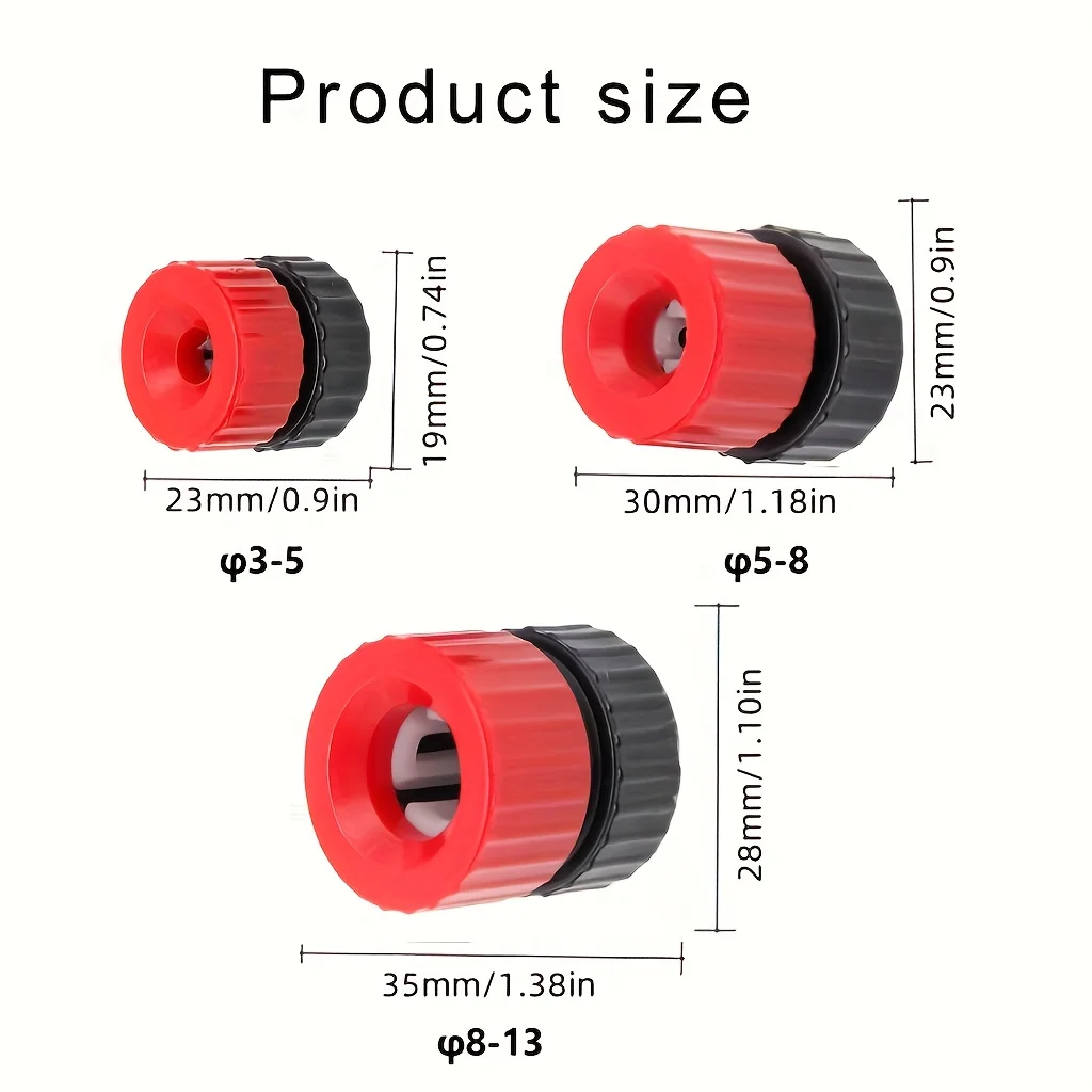 3-Piece Drill Depth Stop Set | 3-13mm Adjustable Plastic Limit Rings for Woodworking | Precision Hole Drilling Guide