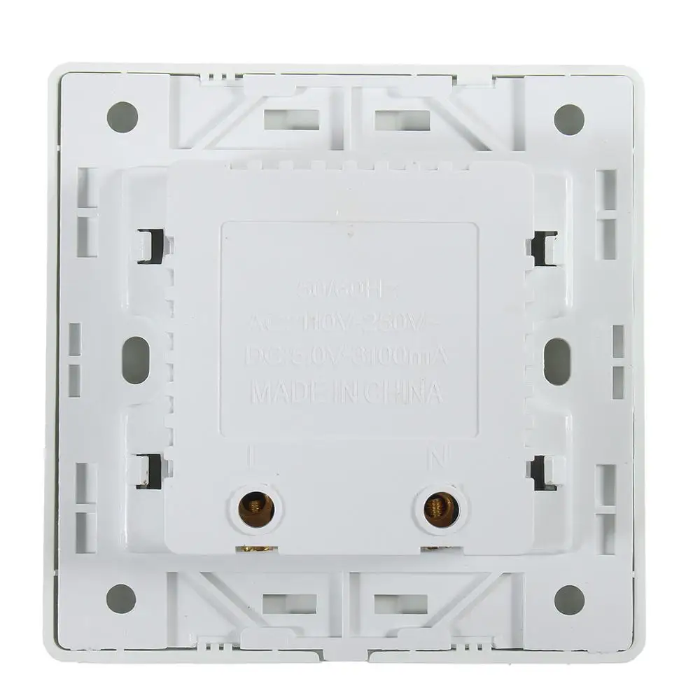 3.1A التيار المتناوب جدار وعاء المقبس لوحة شاحن منفذ لوحة مع 4 منافذ USB