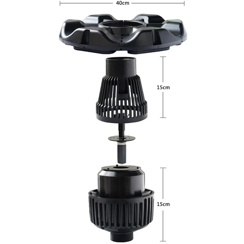 Fountain Pump for Fish Pond Rockery Landscape Pond Floating Oxygen Increasing Pump for Aquaculture Fish Pond