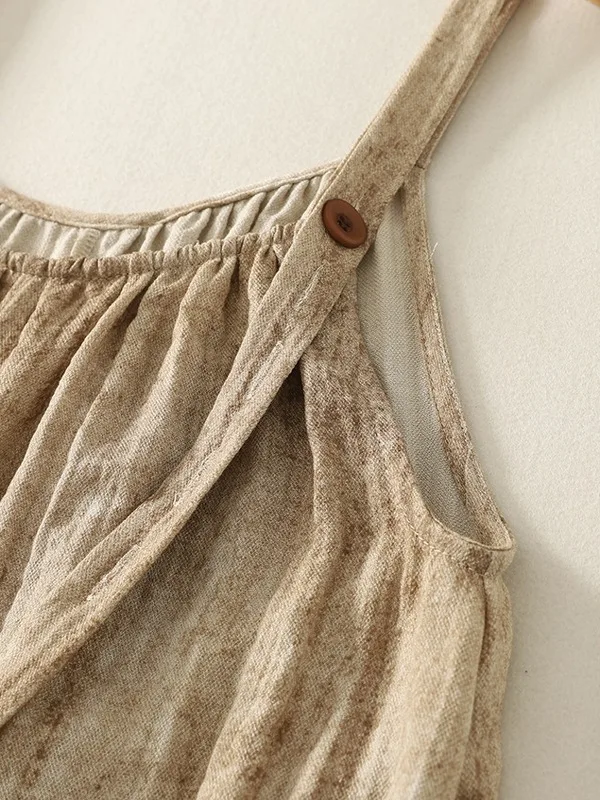 Summer Thin Wide Leg Overalls Women's Casual Drapey Loose Comfortable Japanese Design Sensation Jumpsuit Commute Sle High W...