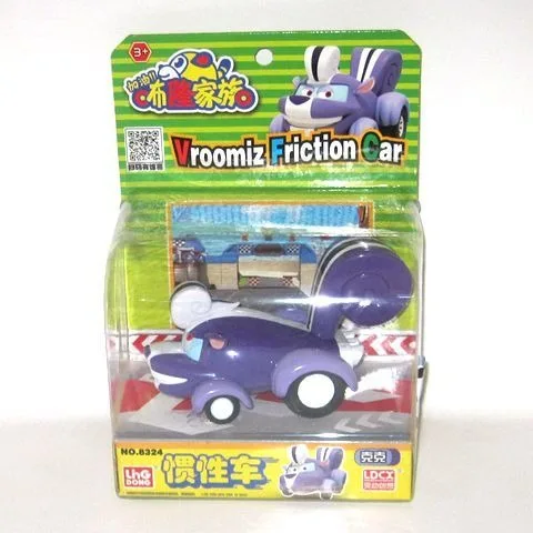 Classic Anime Vroomiz Classic Kawaii South Korea Friction Pull Back Cars Cartoon Toys For Children gift Baby Wind Up Toys