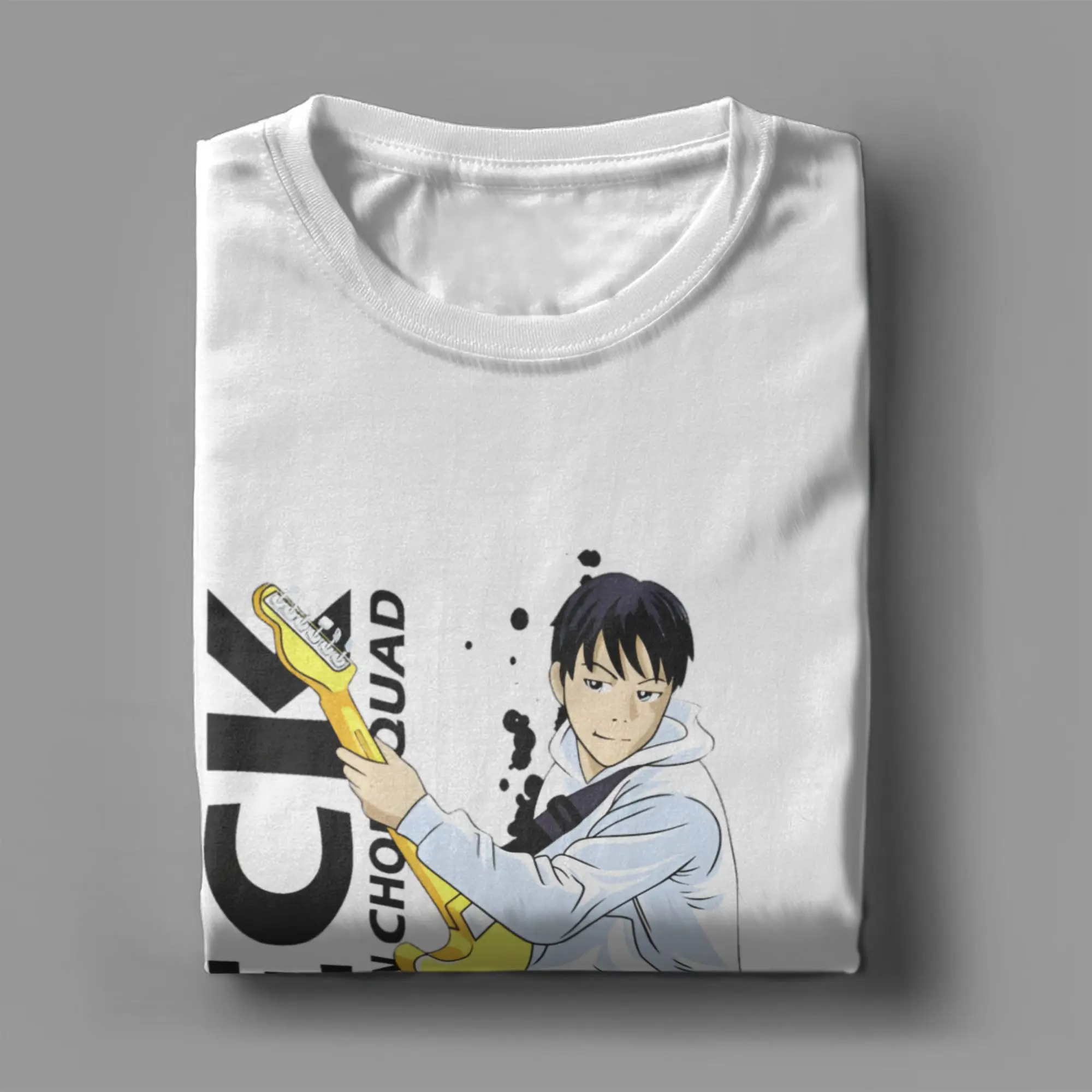 Camiseta de hombre con estampado de Anime Beck Mongolian Chop Squad, camiseta 100% de algodón, camisetas de manga corta, ropa de cuello redondo, ropa de verano