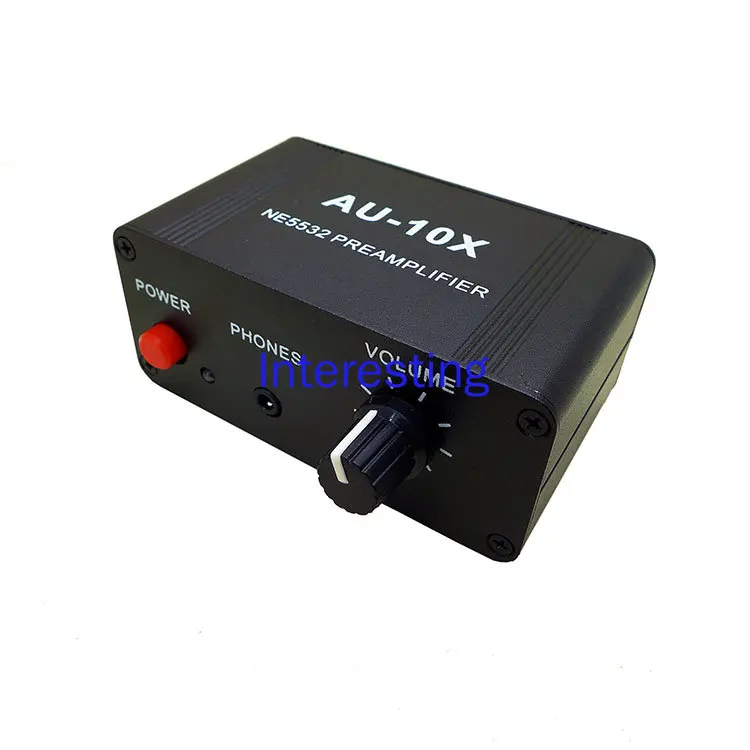 NE5532 Music Audio Headset Audio Mobile Phone Sound Volume Control Front Board Pre-amp Gain Boost