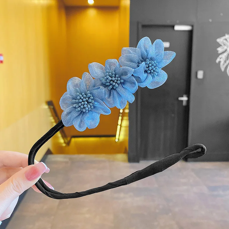 Elegant Pearl Flower Bun Maker Korean Lazy Hair Curlers Styling Accessories Hairpin Hair Braiding Braider Hairgrip Styling Tools