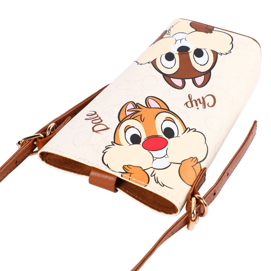 Chip&Dale Mickey Minnie Phone Crossbody Bag,Lightweight and Cute Wallet Shoulder Bag