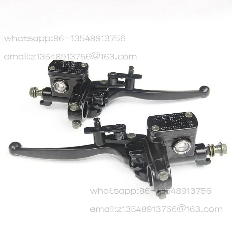 Four-wheel ATV accessories, large/small bull hydraulic left and right upper pump disc brake handlebars