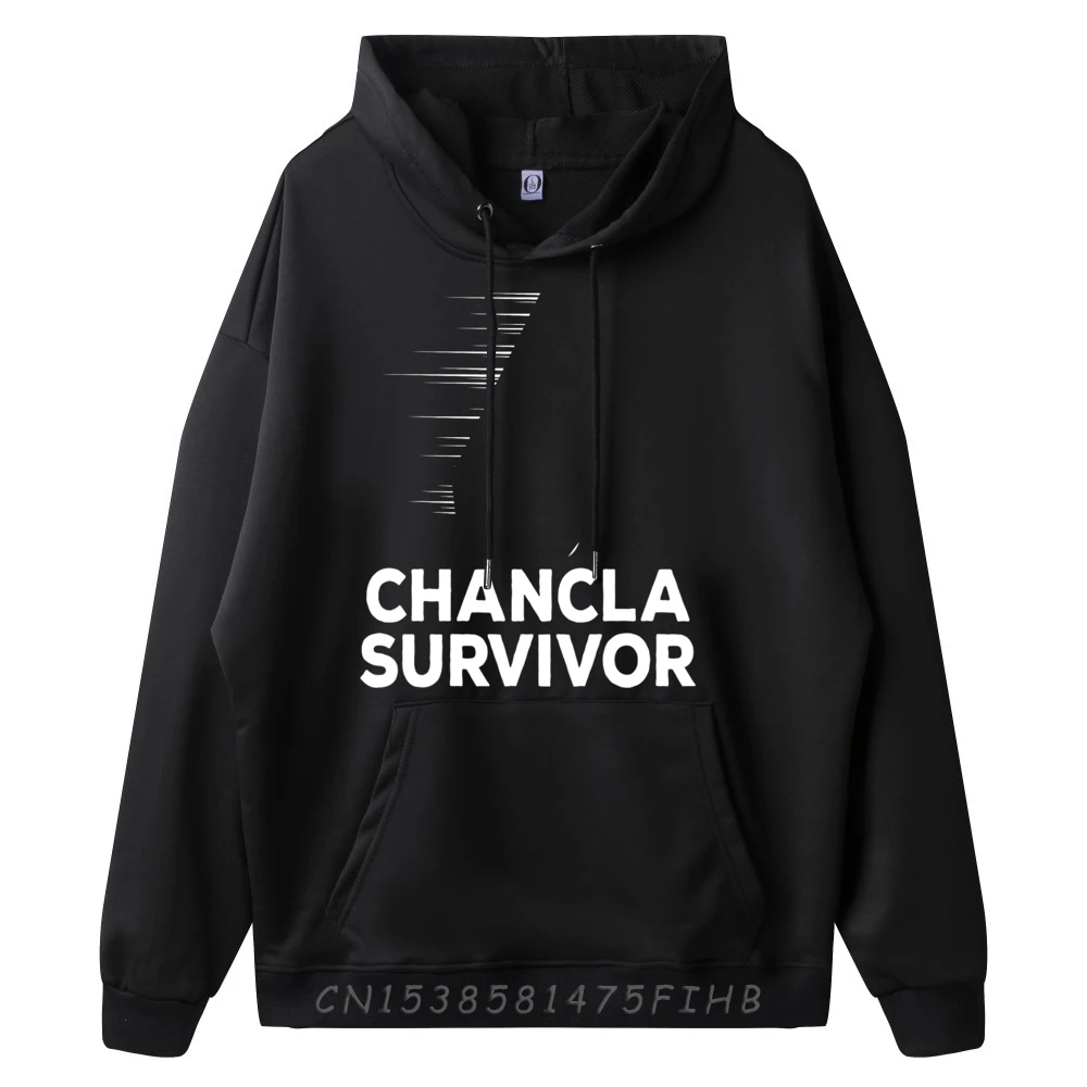 Chancla Survivor Puerto Rico Funny Hoodies Loose Crewneck Casual Long Sleeve Youth Hoodies Normal Coats
