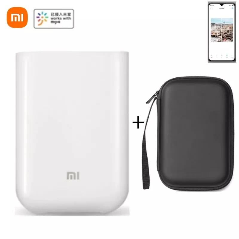 

Принтер Xiaomi Mijia AR 300Dpi Saku Mini Foto Portabel с Swakarya Berbagi Gambar 500MAh Принтер Saku Bekerja с