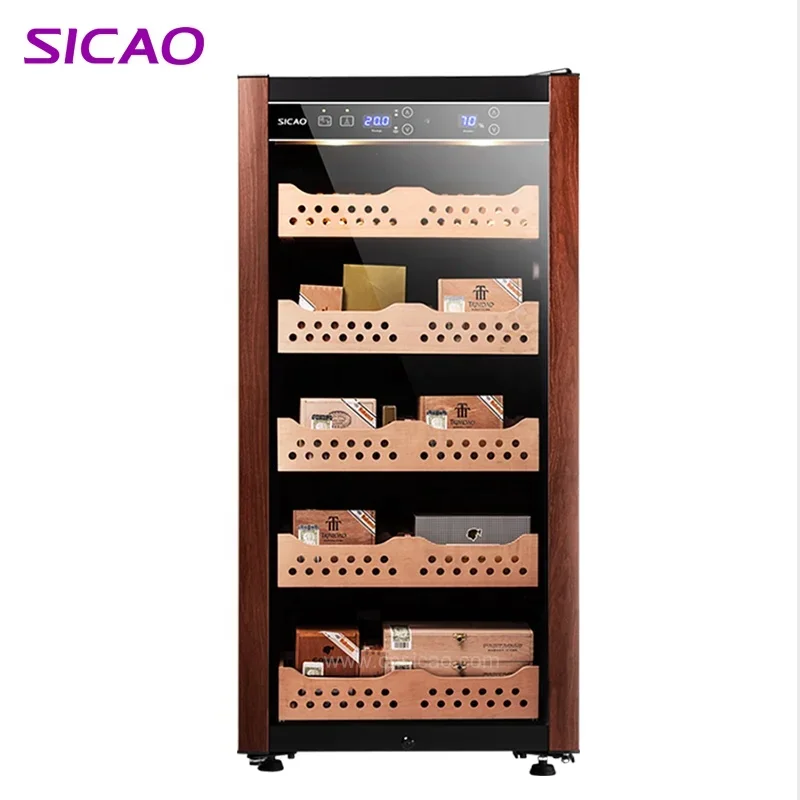 Cigar Cooler Small Exhibidor De Cigarros Humidificador Cigar Electr Thermoelectric Cigar Humidor For Hotel