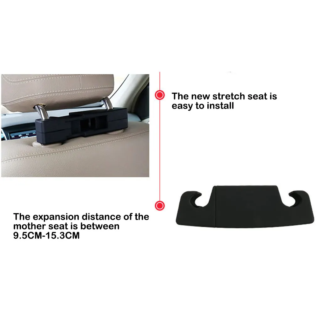 Auto Seat Back Hanger Foldable RV Hanging Coat Hook Interior Holder