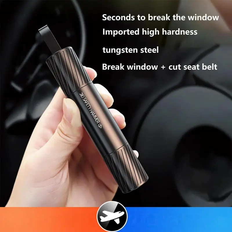 Car Glass Breaker Glass Punch Breaking Tool Portable Car Seatbelt Cutter Window Punch Breaking Car Escape Tool For Men Women And