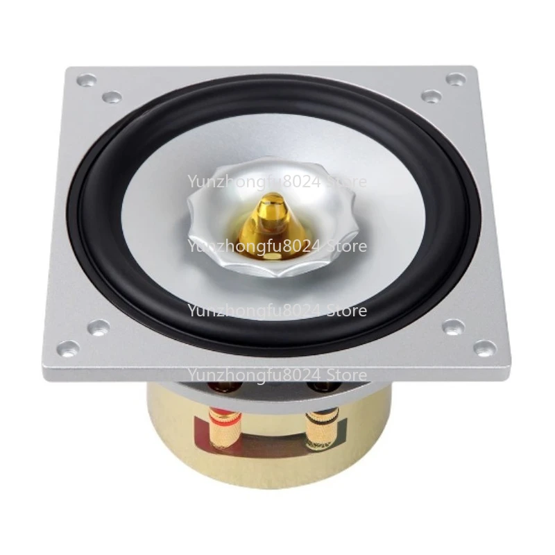 

ST-6 Sliver+gold Version 6.5-inch Full-range Aluminum Cone Speaker, Impedance: 8 Ohms, Power: 50W, Frequency: 42-20khz