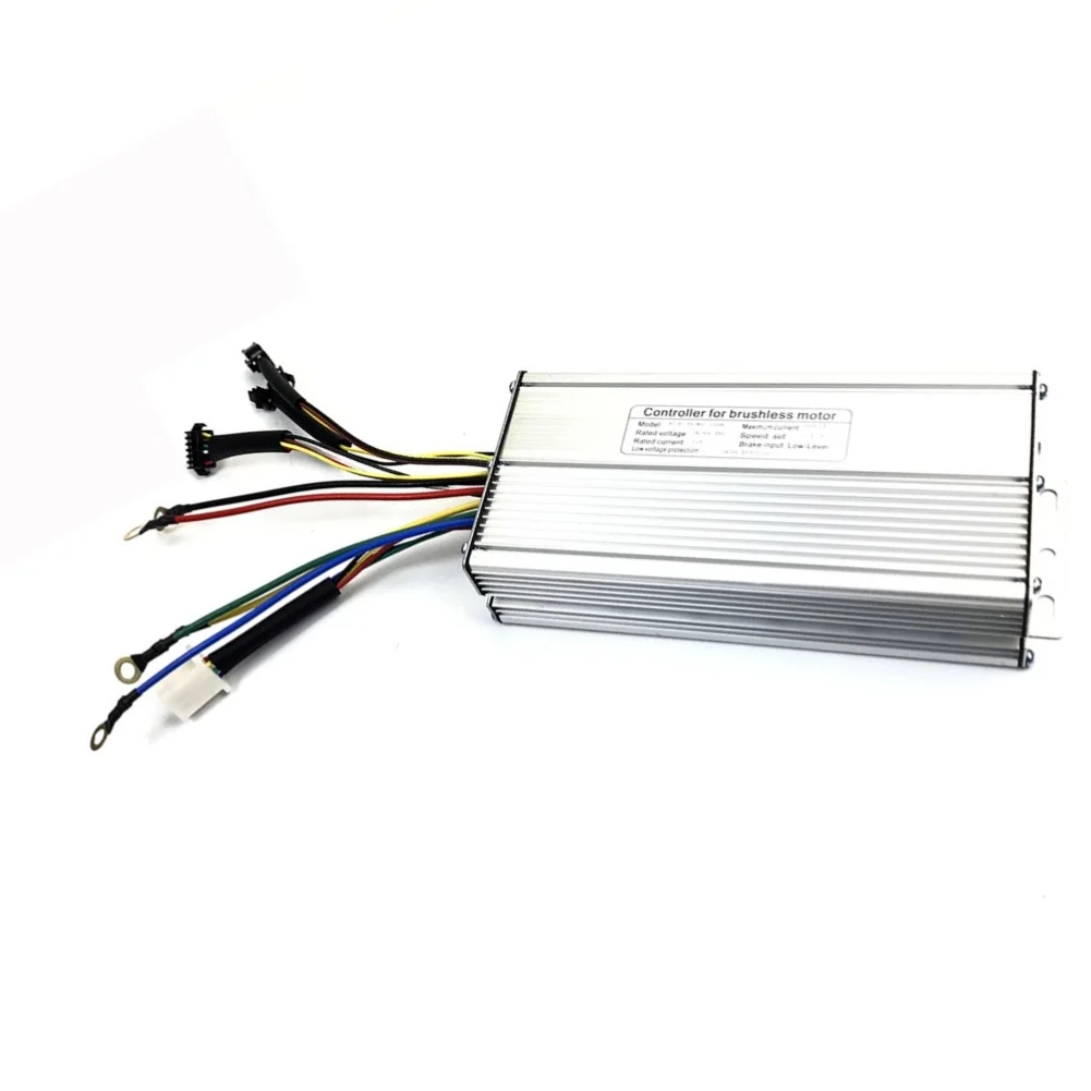 

30A 36 48V For 1000W Ebike Controller with Display Throttle Cable Compatible with Brushless Motor LED LCD Displays