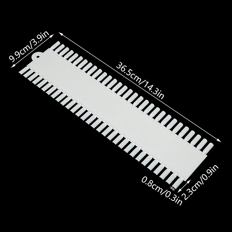 60Pcs/set False Nail Tips Nail Polish Palette Stand Show Tools Flat-Bottom Manicure Solid Plastics Nail Art Display Tools