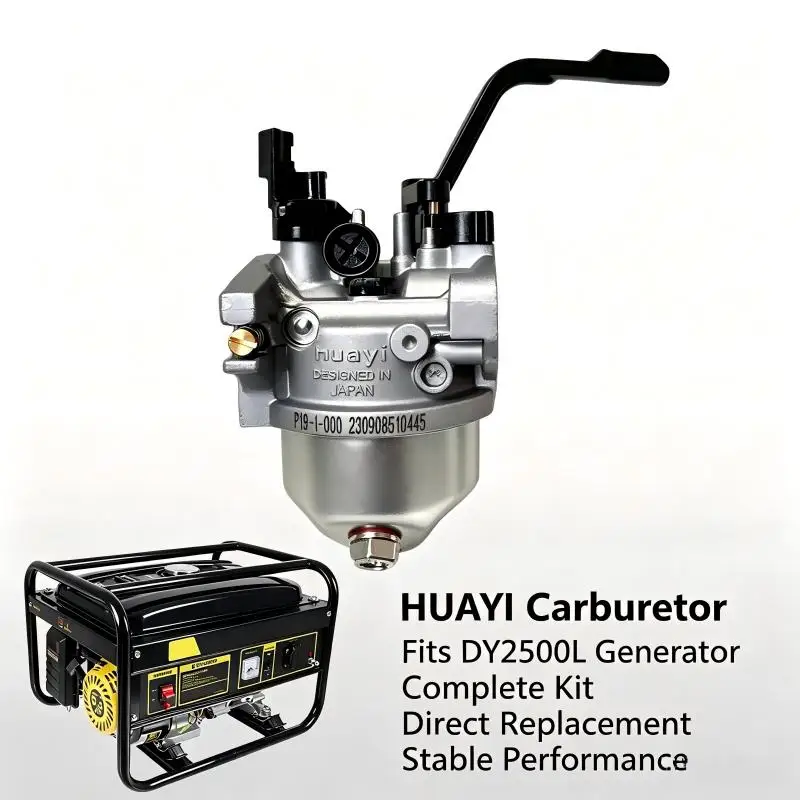 High Quality Carburetor Huayi Brand for 2KW-3KW GX160 GX200 Gas Petrol Generator, 2.2KVA 5.5HP 6.5HP 168F Generator Carburetor