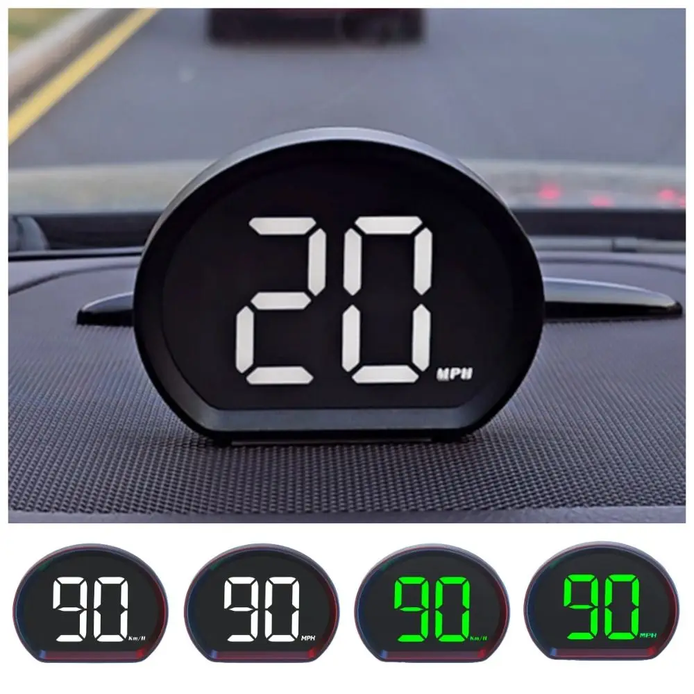 

Car GPS Speedometer HUD Head-up Display Digital Speed Meter with KMH MPH Dispaly Plug and Play For Truck Auto Part Accessories