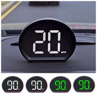 Car GPS Speedometer HUD Head-up Display Digital Speed Meter with KMH MPH Dispaly Plug and Play For Truck Auto Part Accessories