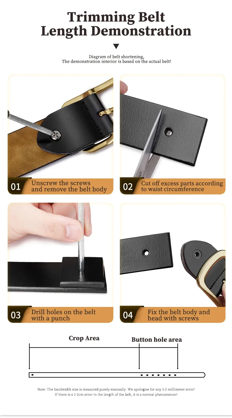 Frauen Strap Casual Alle Spiel Frauen Kurze Echtes Leder Gürtel Frauen Strap Reine Farbe Gürtel Top Qualität Jeans Gürtel – Detail 1