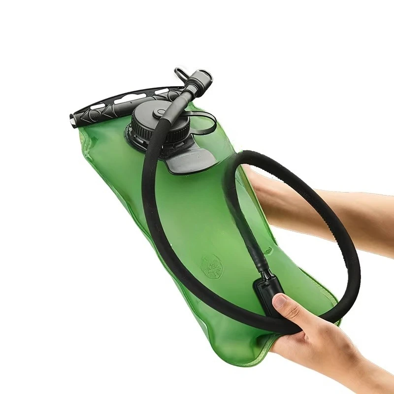 

Folding 3 liter drinking water bag, outdoor sports backpack soft water bag